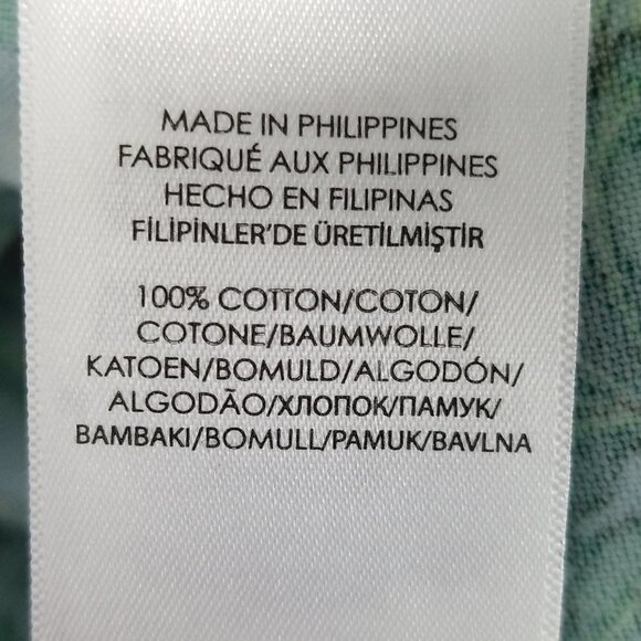 RALPH LAUREN Slim Fit Tropical Button Down Shirt - Picture 7 of 7